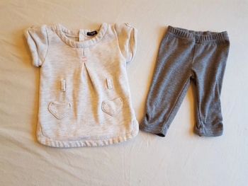 Robe fille 3 mois + legging