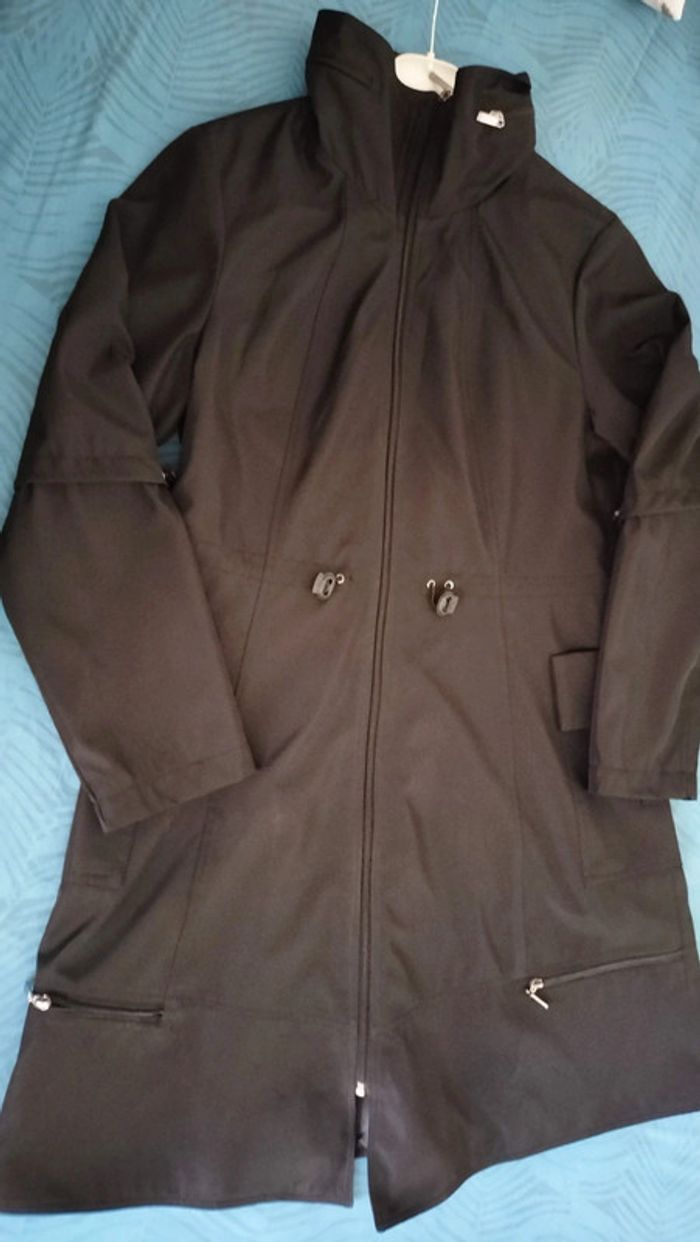 Veste longue imperméable T 44 - photo numéro 4