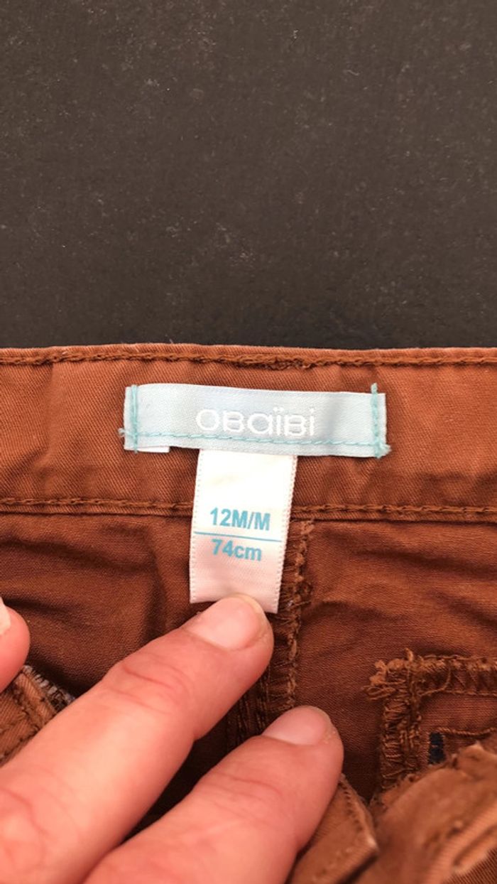 ensemble garçon 12 mois Obaibi - photo numéro 5