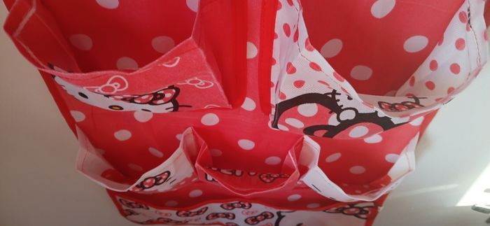 Toile rangement hello kitty - photo numéro 4
