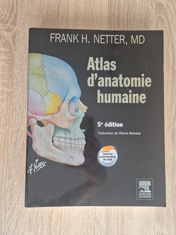 Atlas d’anatomie humaine  Frank  Netter –5e édition