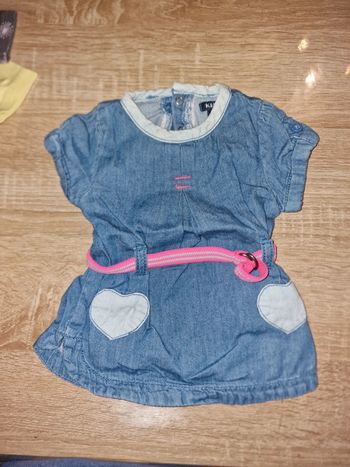 Robe jeans 1 mois