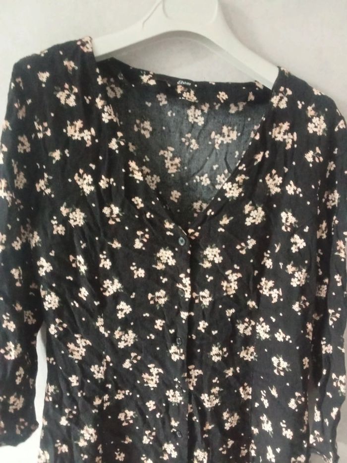 Robe chemise etam taille 36 manche 3/4 - photo numéro 3