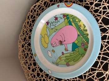 Petit Jour Paris Assiette Barbapapa