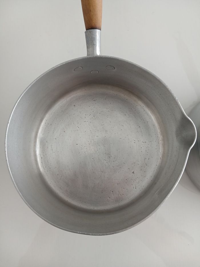 Duo de Casseroles Vintage en Aluminium - Années 80/90 - photo numéro 4