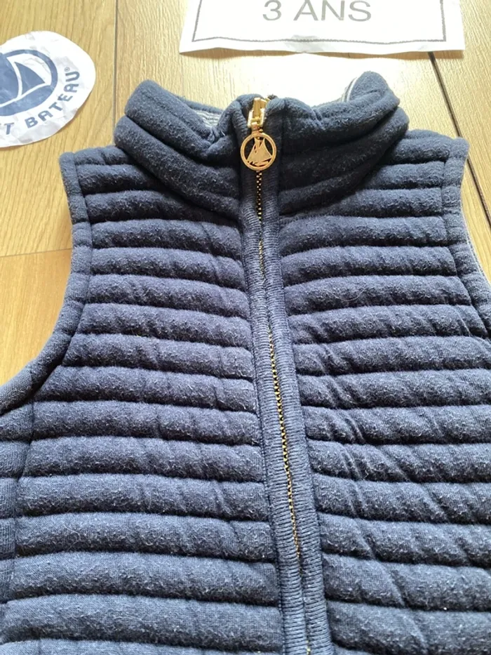Doudoune gilet veste sans manches 3 ans - photo numéro 2