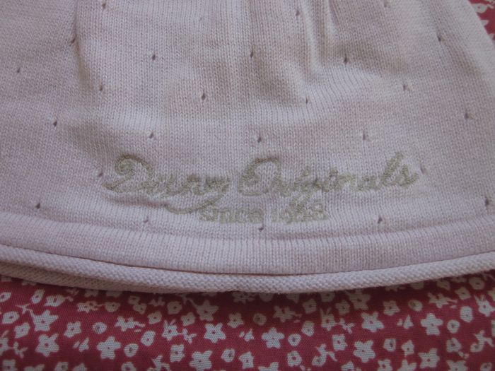 Robe pull et bonnet en coton rose Disney 3 mois - photo numéro 4