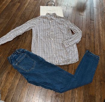 Chemise et jeans Cyrillus 16 ans