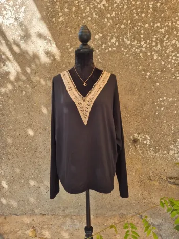 Top noir Shein T.40/42
