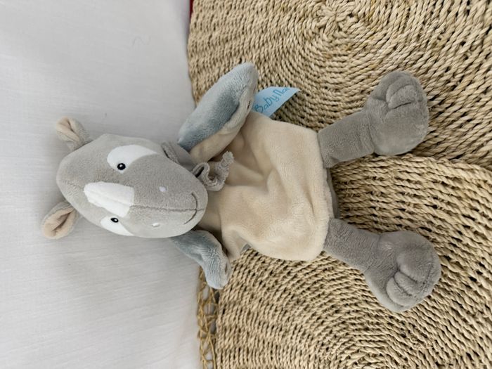 DOUDOU MARIONNETTE RHINOCEROS SAVANE BABY NAT - photo numéro 2