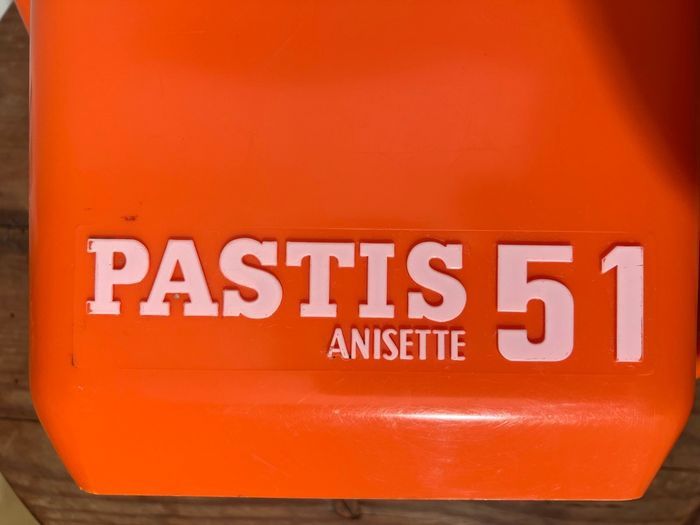 Vintage-Pichet orange-Pastis 51 - photo numéro 3