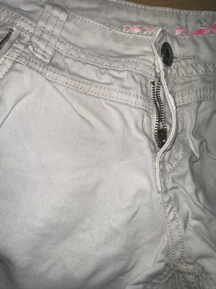 Short en jeans blanc Jennyfer - photo numéro 4