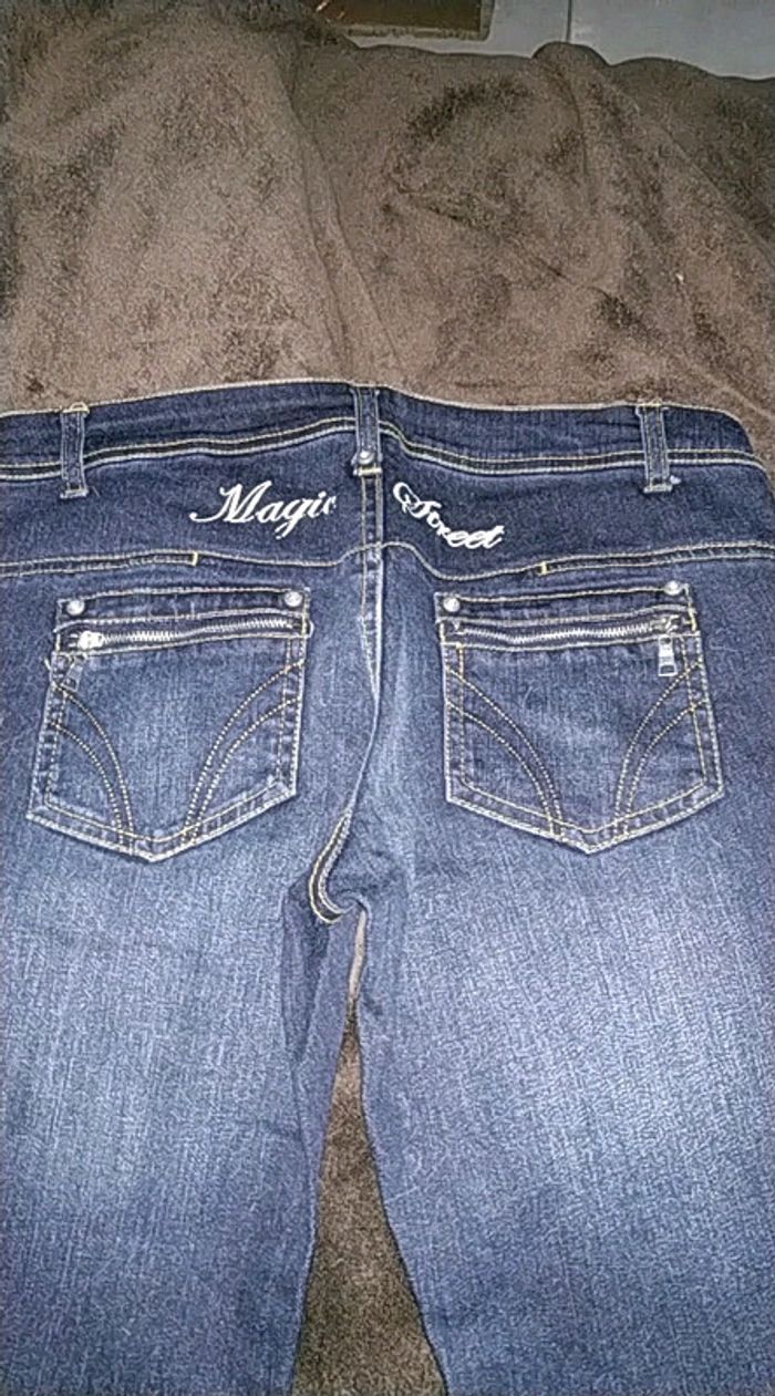 Jean taille basse la redoute 38/40 - photo numéro 3