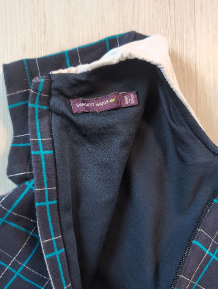 Robe droite bleu marine - photo numéro 3