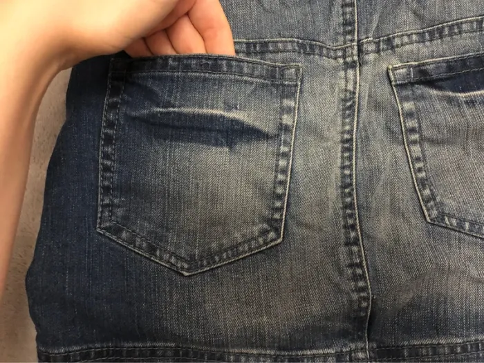 Jupe en jean ajustable à la taille 10/11 ans - photo numéro 6