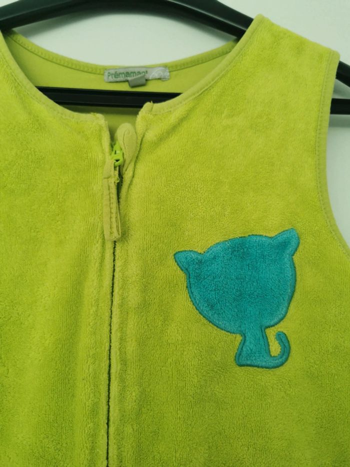 Gigoteuse verte motif chat - photo numéro 2