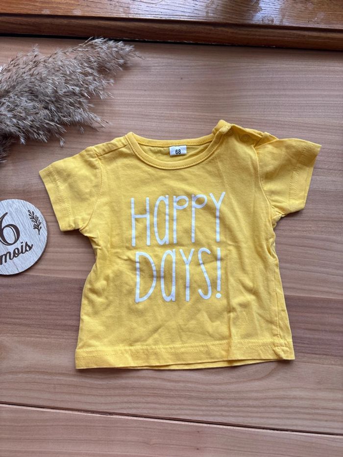 TEE shirt jaune - photo numéro 2