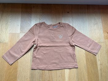T-shirt haut manches longues bébé fille vertbaudet
