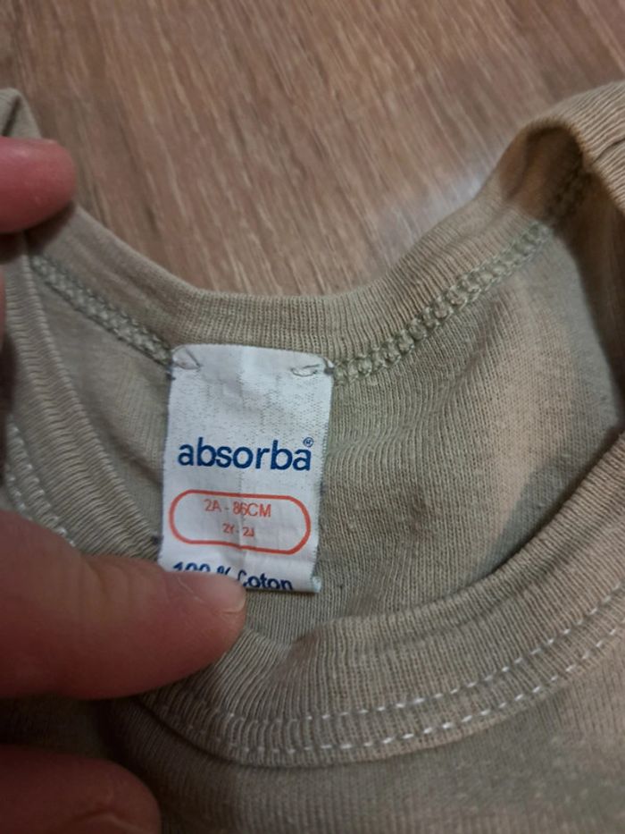 Débardeur Marcel Rodéo Absorba beige 2 ans - photo numéro 3