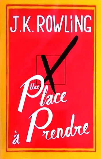 Une place à prendre, J.K.Rowling