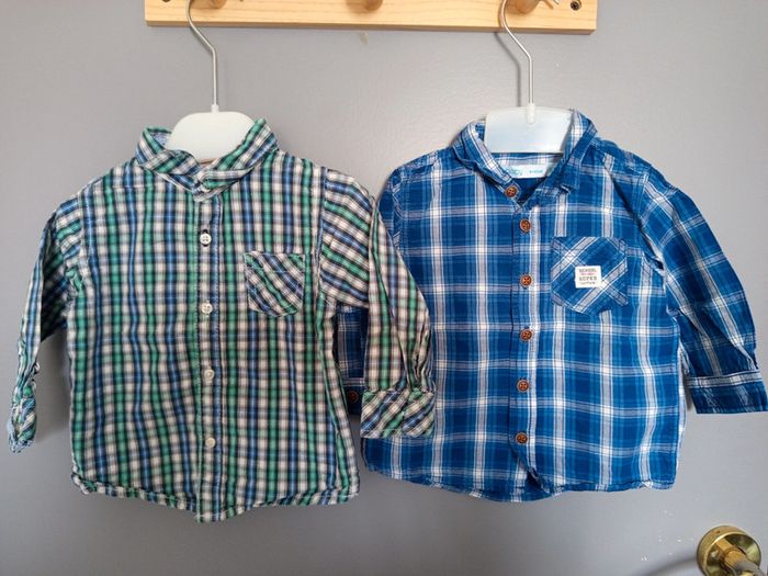 Lot chemise 6 mois