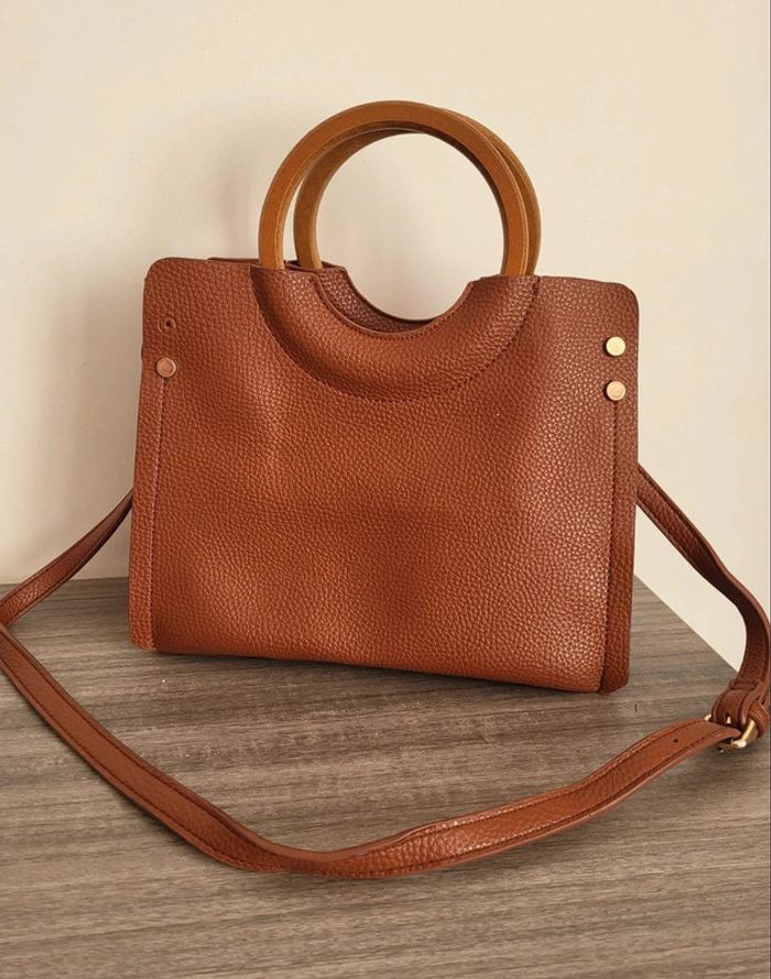Sac cabas marron
