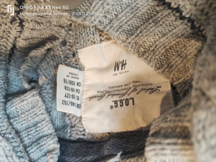 Gilet long 146-152cm-12ans - photo numéro 2