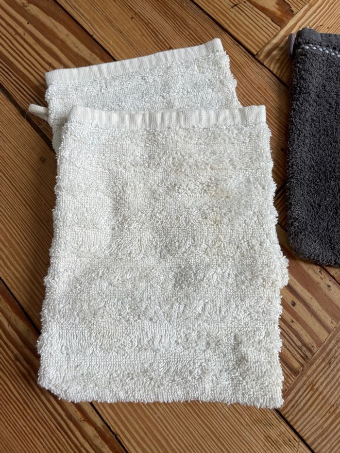 Lot de 4 gants de toilette - photo numéro 4