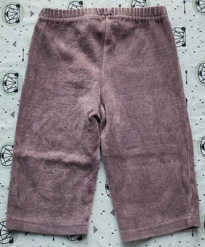 Pyjama 2 pièces en velours taille 12 mois/ 1 ans - photo numéro 6