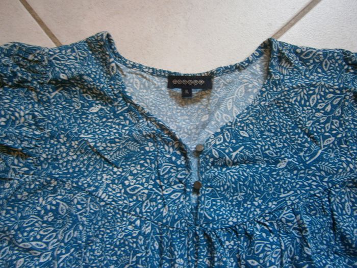 Blouse MC bleu BONOBO Taille XL - photo numéro 2
