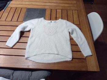 Pull tout doux T 4 ans 104 cm