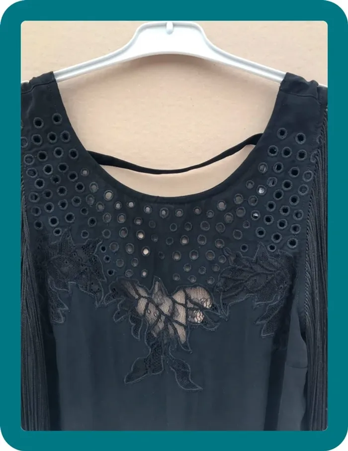 Robe noire bershka M - photo numéro 3