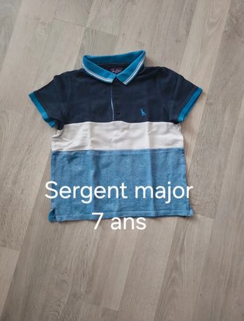 Polo "Sergent major" 7ans