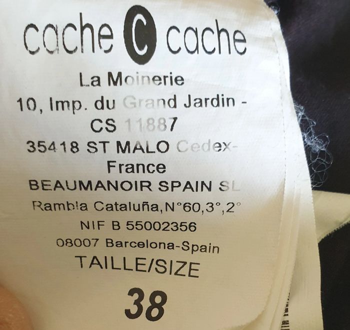 💜 Combishort taille 38 M Cache cache #emyfleury_38femme - photo numéro 6