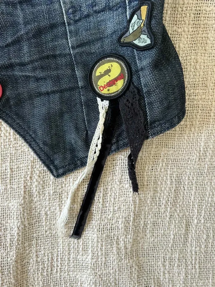 Gilet en Jean Original – Taille M desigual - photo numéro 4