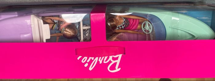 coffret duo jeep et bateau barbie - photo numéro 6