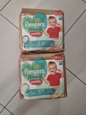 54 pants taille 5 pampers harmonie