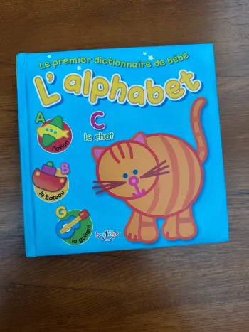 Livre bébé L'alphabet