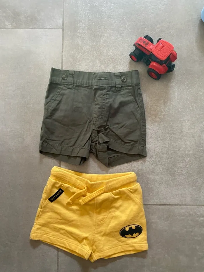 Lot short 0-3mois