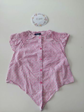 Blouse d'été fille 4 ans okaidi neuve sans étiquette