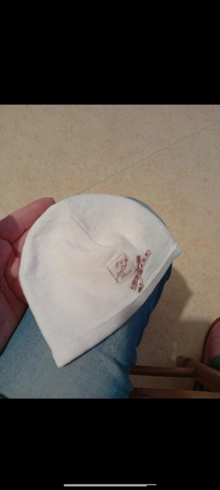 Lot de 2 bonnets taille 6/12 mois - photo numéro 8