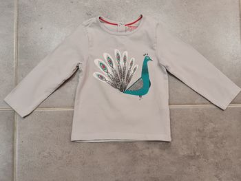 Tee shirt paon orchestra 18 mois