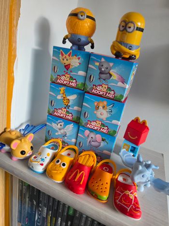Lot de jeux McDonald's 