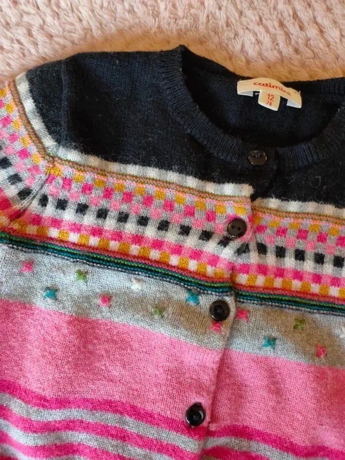 Gilet Catimini 12 mois - photo numéro 2