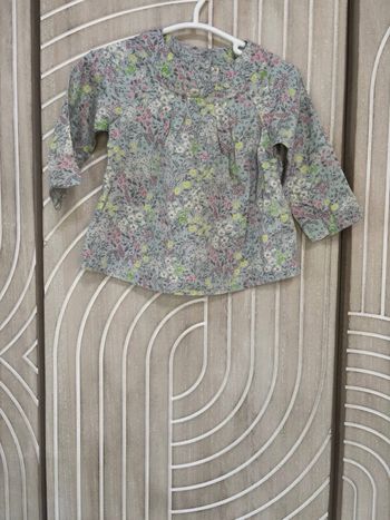 Blouse grain de blé 6 mois