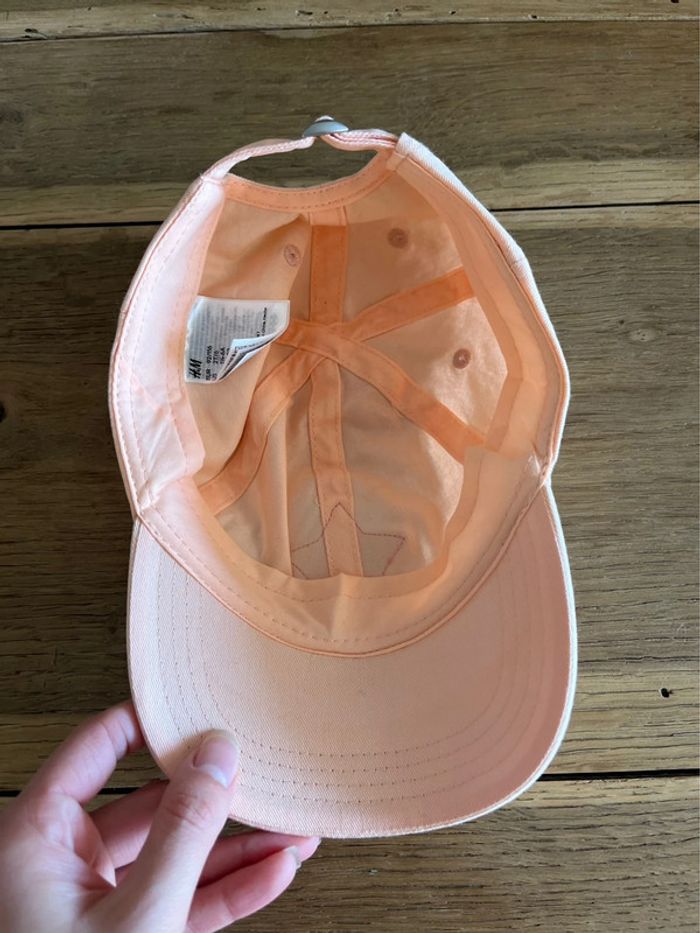 Casquette étoile rose/abricot H&M - photo numéro 5
