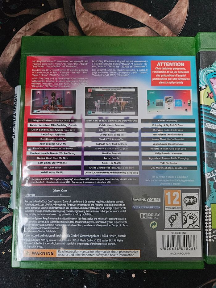 Lot 2 jeux Xbox one - photo numéro 3