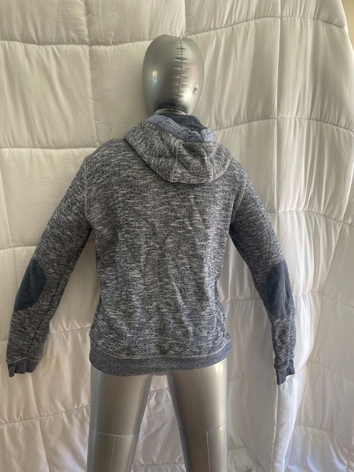 pull a capuche et sweatshirt sans marque gris taille M - photo numéro 3