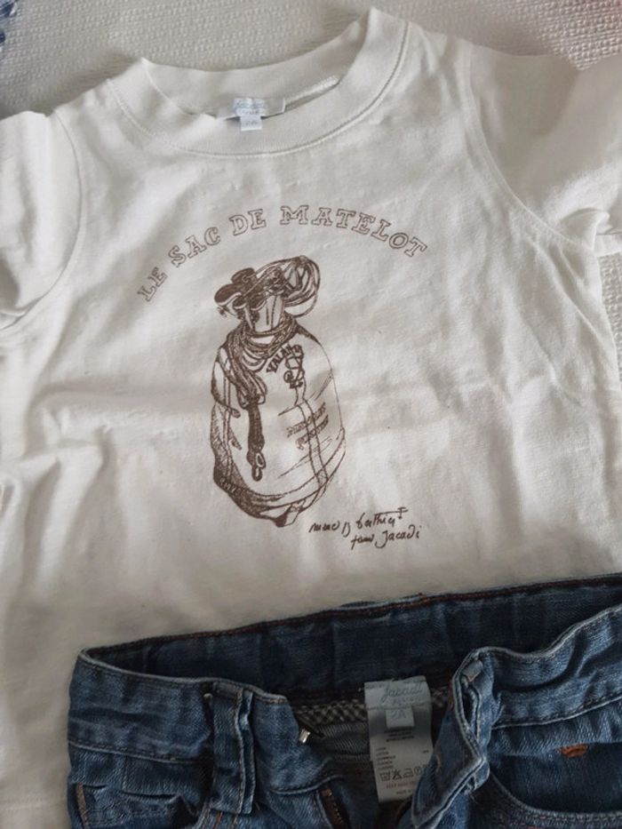Jean + t shirt jacadi - photo numéro 4