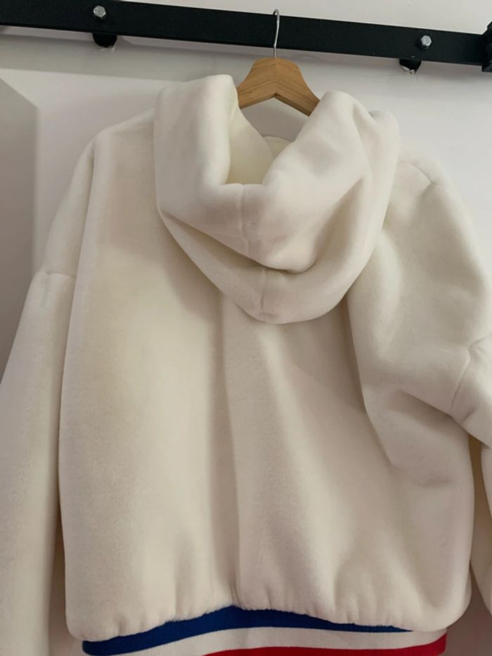 Veste douce Levi s blanche capuche - photo numéro 5